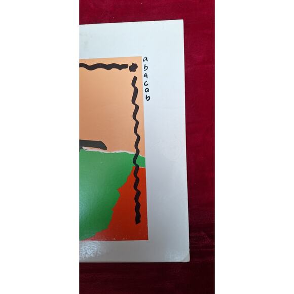 Original 1981 Genesis Abacab vinyl LP- VG/VG+ plays excellent- Atlantic Records - Picture 9 of 10